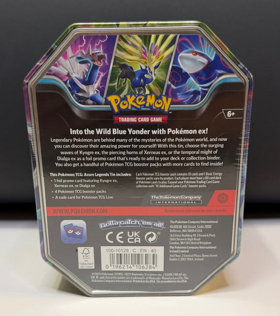 Azure Legends Tin [Xerneas ex] (International Version)