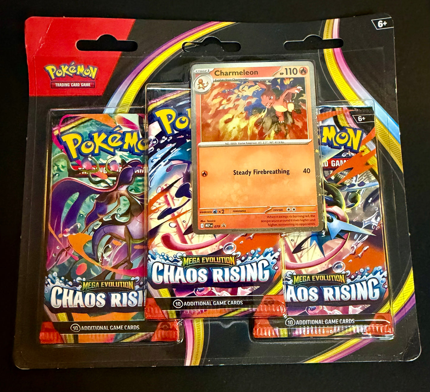 Chaos Rising 3-Pack Blister [Charmeleon]
