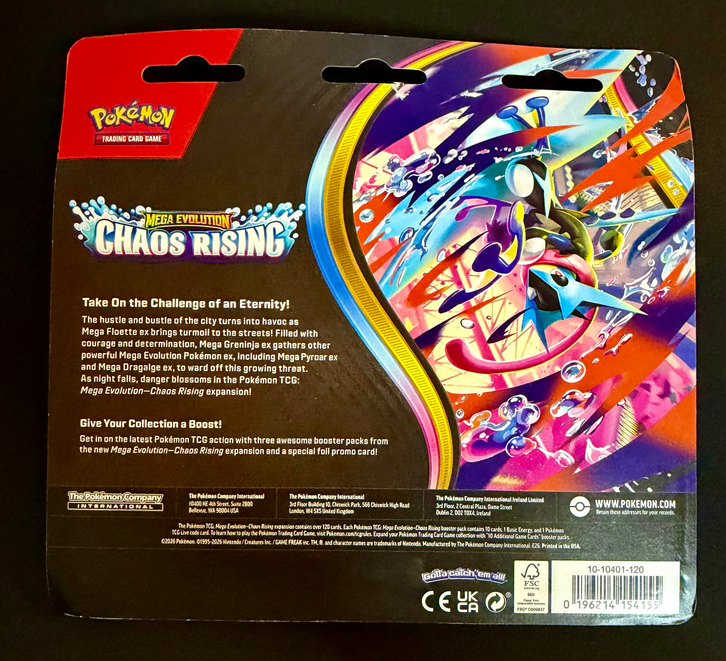 Chaos Rising 3-Pack Blister [Charmeleon]