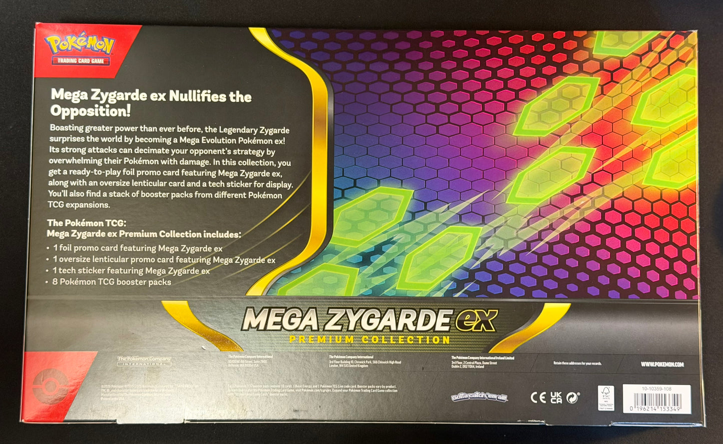Mega Zygarde ex Premium Collection - Miscellaneous Cards & Products