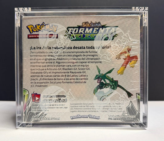 2018 POKEMON SOL Y LUNA TORMENTA CELESTIAL Booster Box Spanish (Celestial Storm)